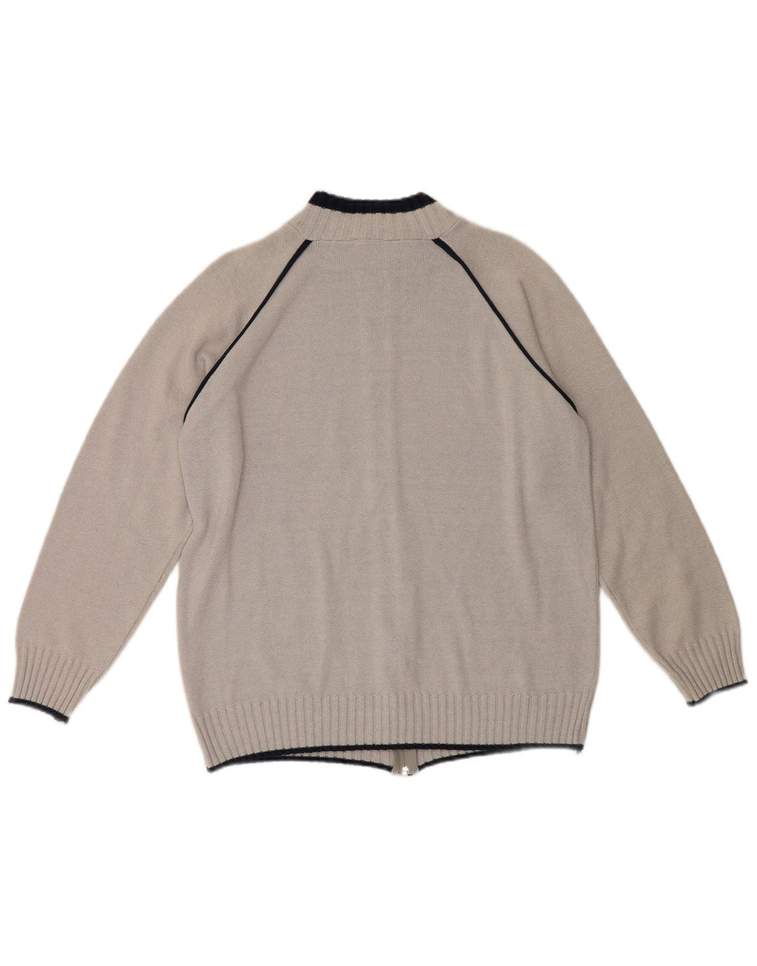 Maglione cardigan da uomo Ellesse XL in cotone grigio