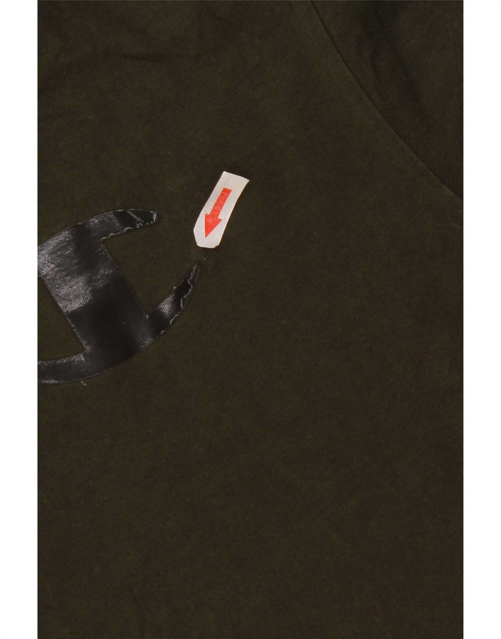 T-shirt da uomo Champion Top media kaki
