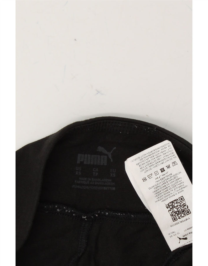 PUMA Mens Graphic Sport Shorts XS Black Cotton Vintage Puma and Second-Hand Puma from Messina Hembry 