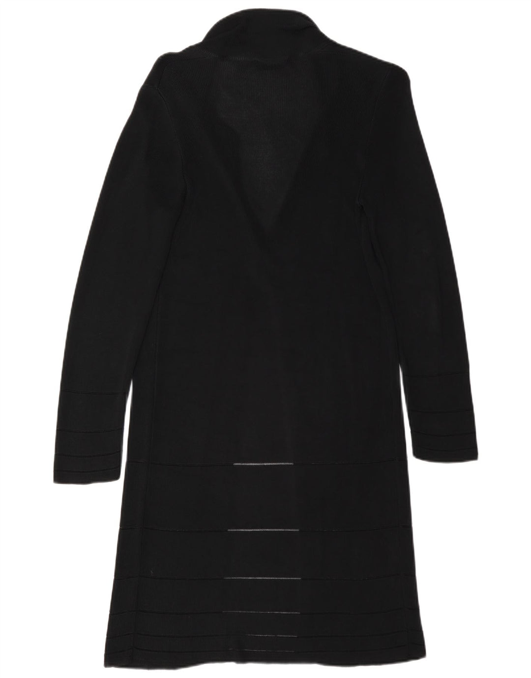 Maglione cardigan trasparente da donna Marks & Spencer UK 12 medio nero