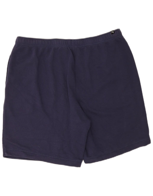 Pantaloncini sportivi Puma da uomo 2XL Blu navy