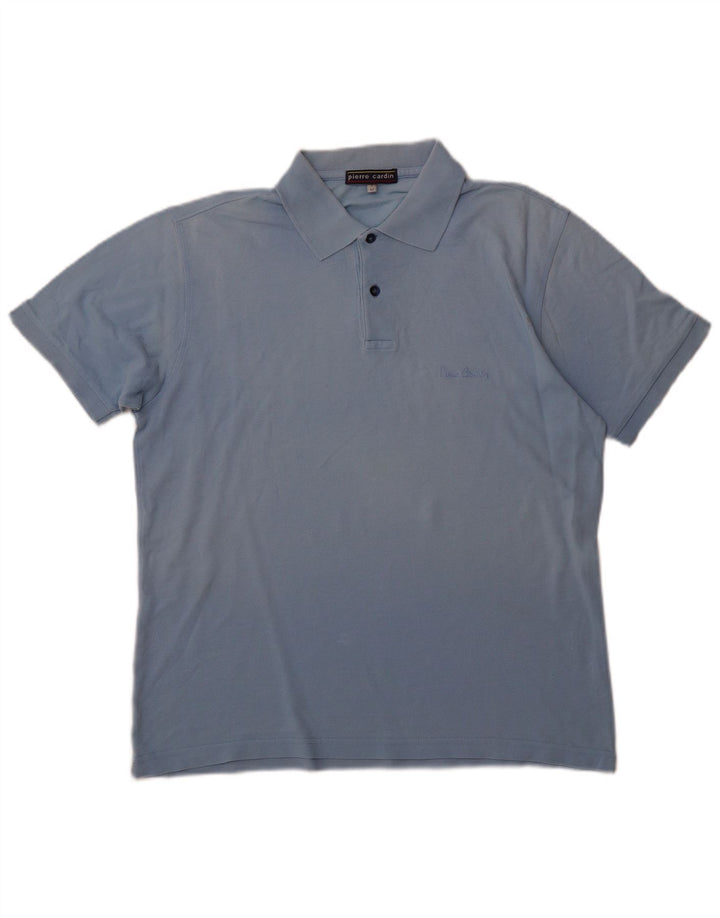 Polo Uomo PIERRE CARDIN Blu Medio Cotone