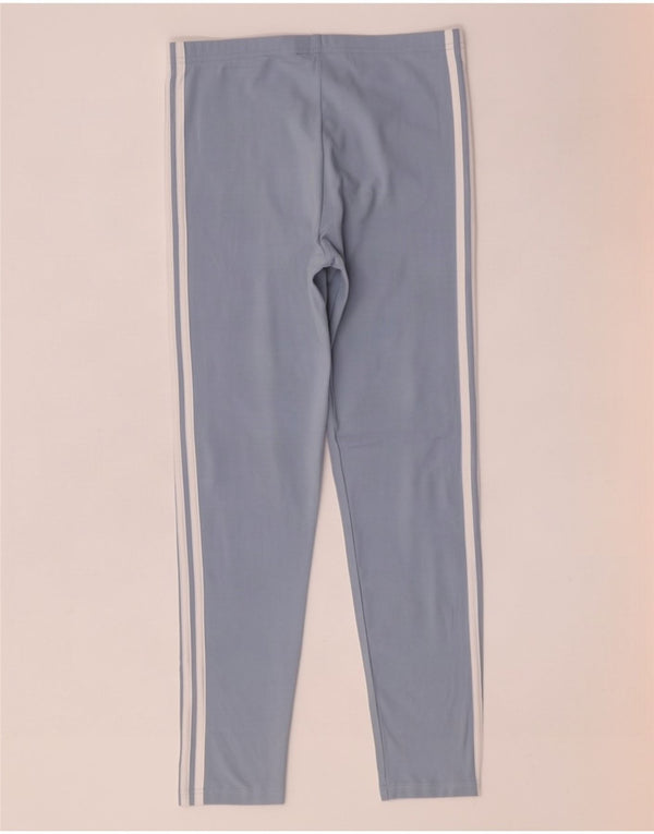 Leggings aderenti da donna Adidas UK 12/14 Blu medio