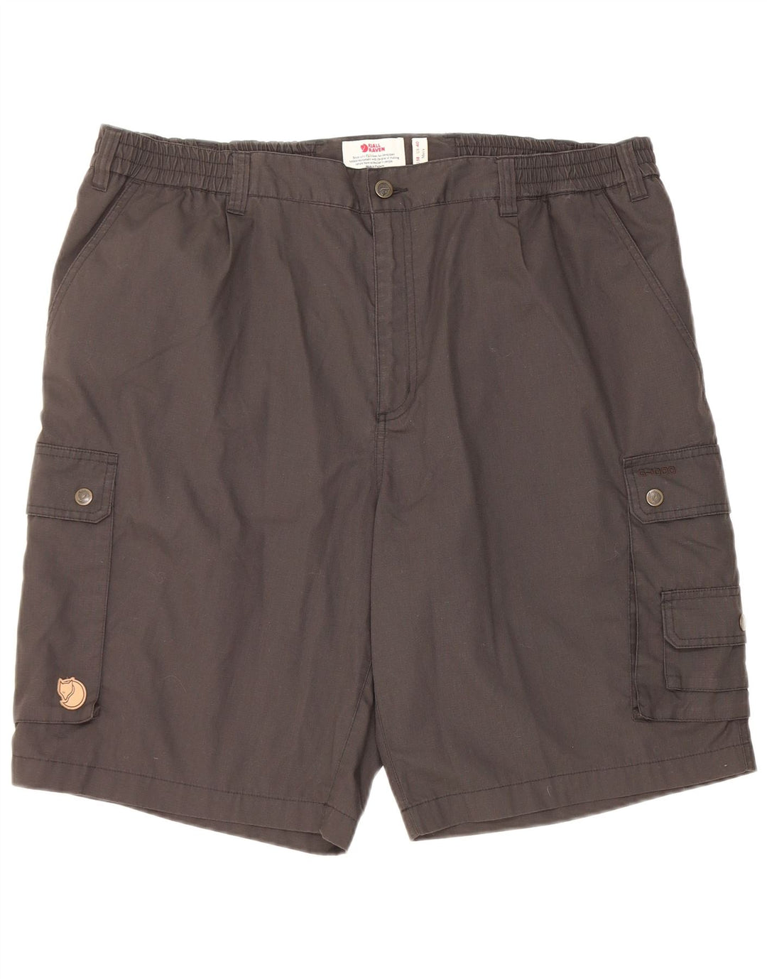 Pantaloncini cargo da uomo Fjall Raven W40 XL poliestere grigio