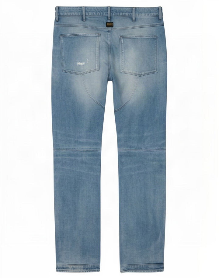 Jeans slim invecchiati da uomo G-Star W34 L36 cotone blu