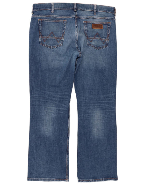 Jeans Wrangler da uomo Jacksville Bootcut W36 L30 cotone blu