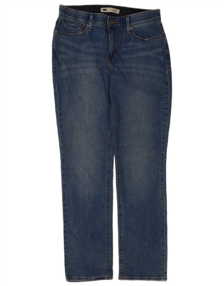 Levi's Donna 525 Jeans dritti US 8 Medio W30 L30 Cotone blu
