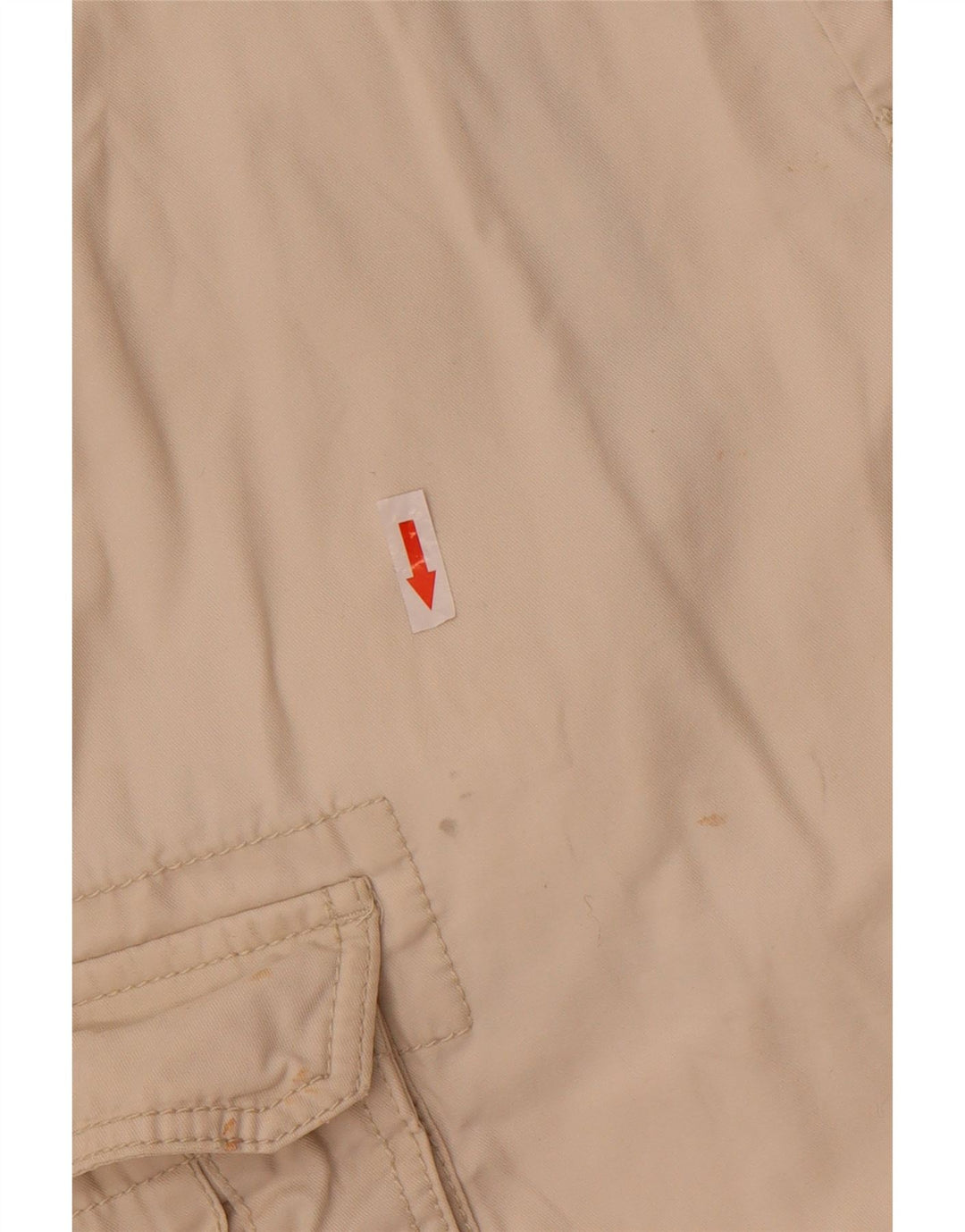 Pantaloncini cargo da uomo Tommy Hilfiger W32 cotone beige medio