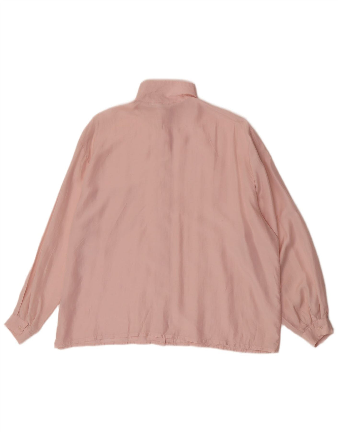 Camicetta camicia oversize da donna vintage IT 44 seta rosa medio