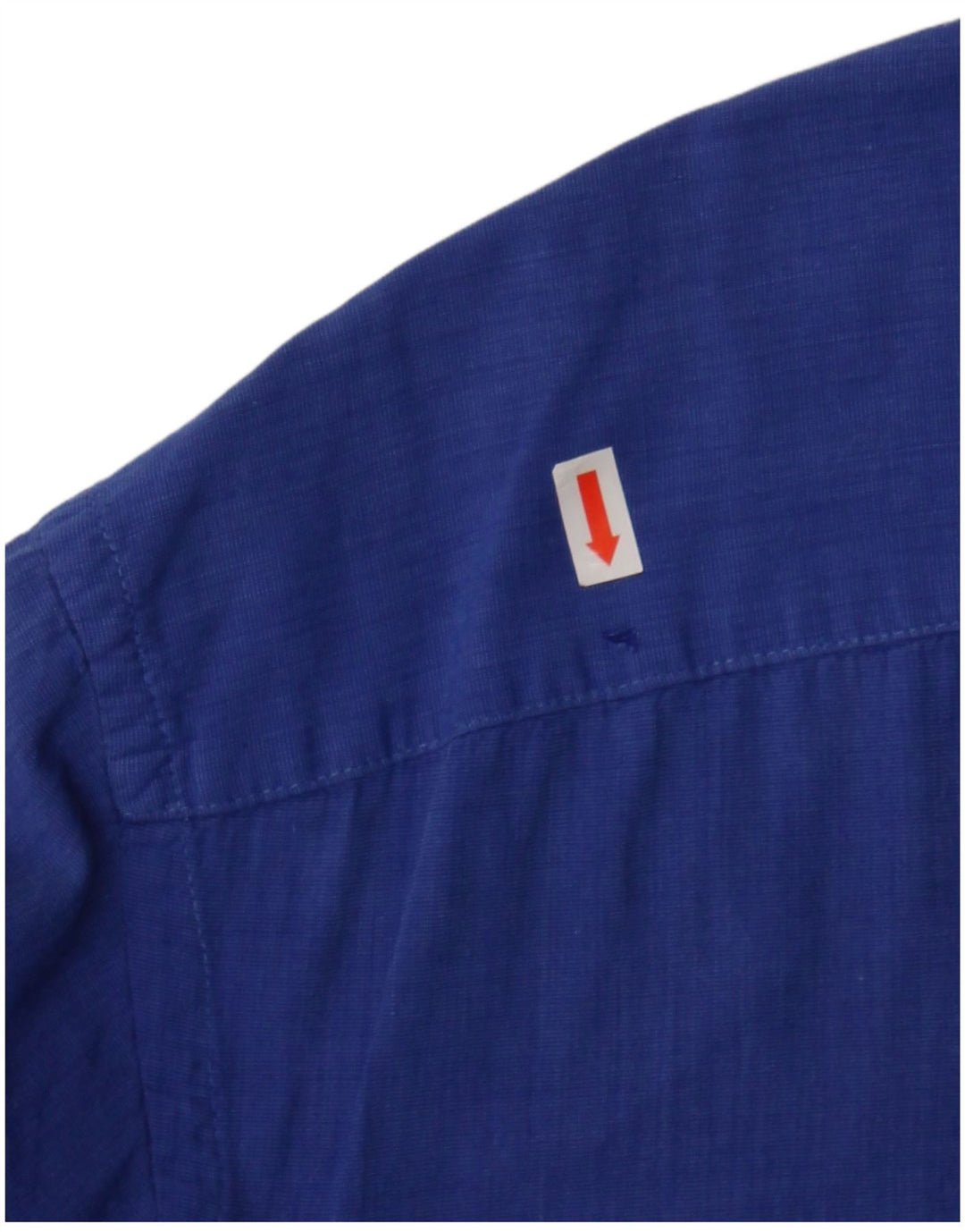 Camicia Uomo Manica Corta Sergio Tacchini Large Blu Cotone