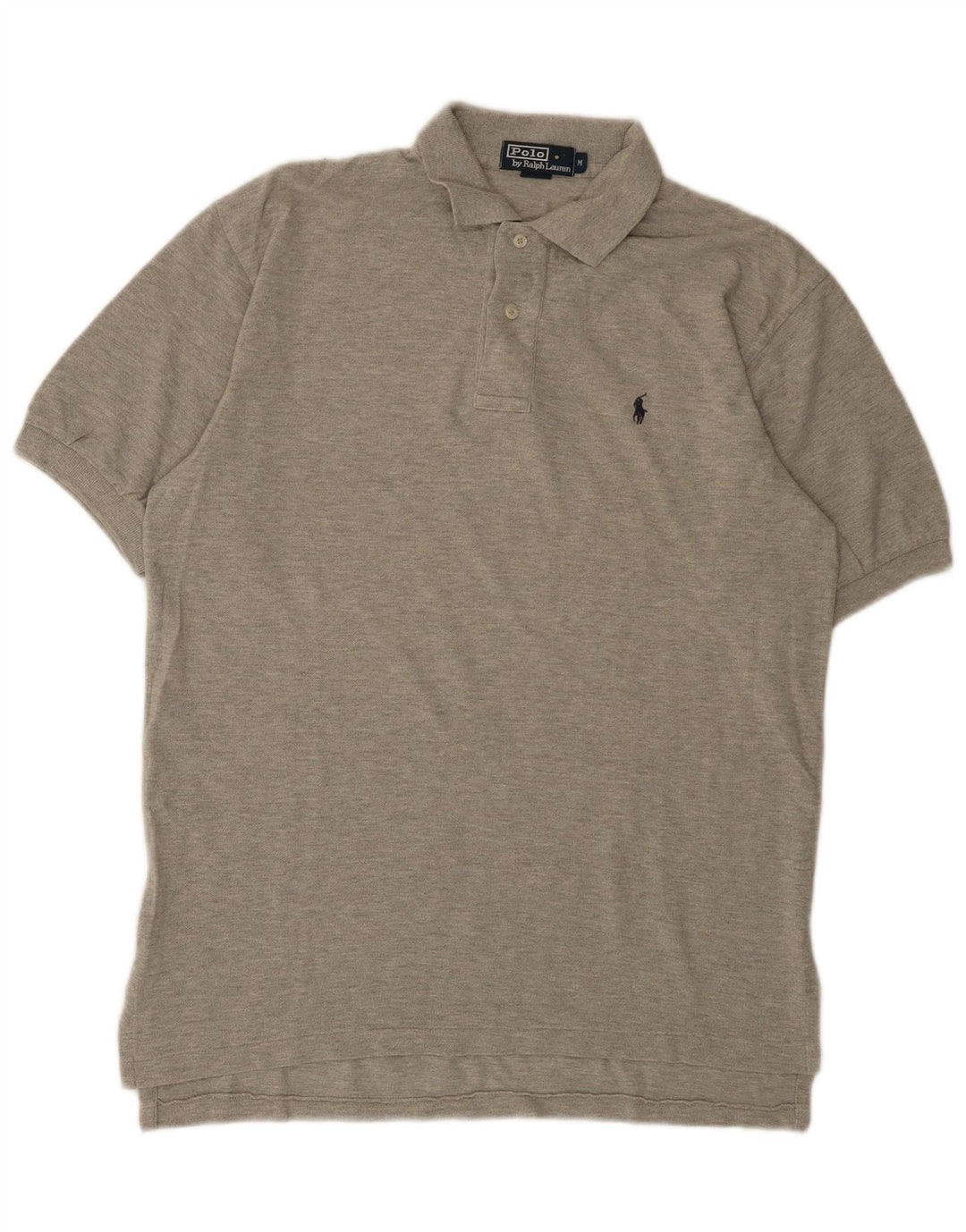 Polo Ralph Lauren da uomo in cotone grigio medio