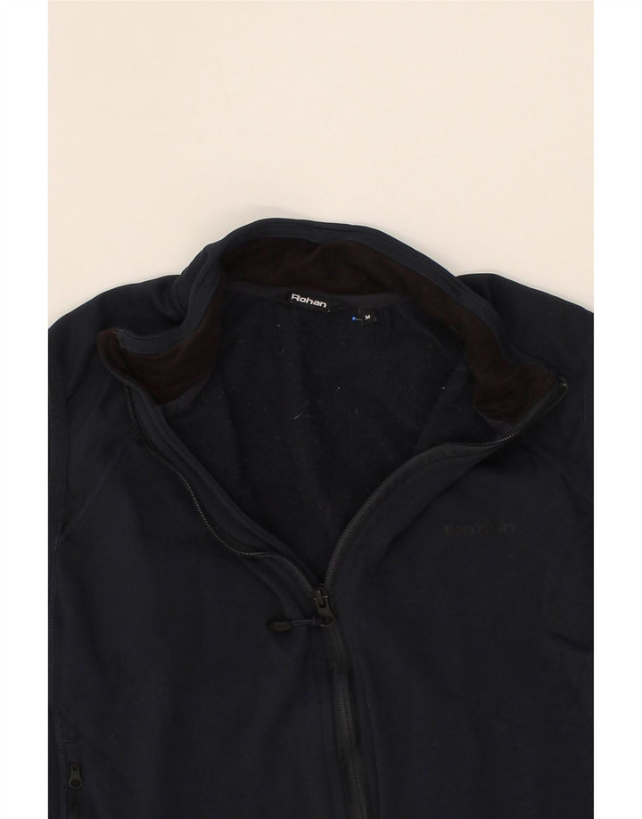 ROHAN Womens Sleeveless Tracksuit Top Jacket UK 14 Medium Navy Blue Vintage Rohan and Second-Hand Rohan from Messina Hembry 