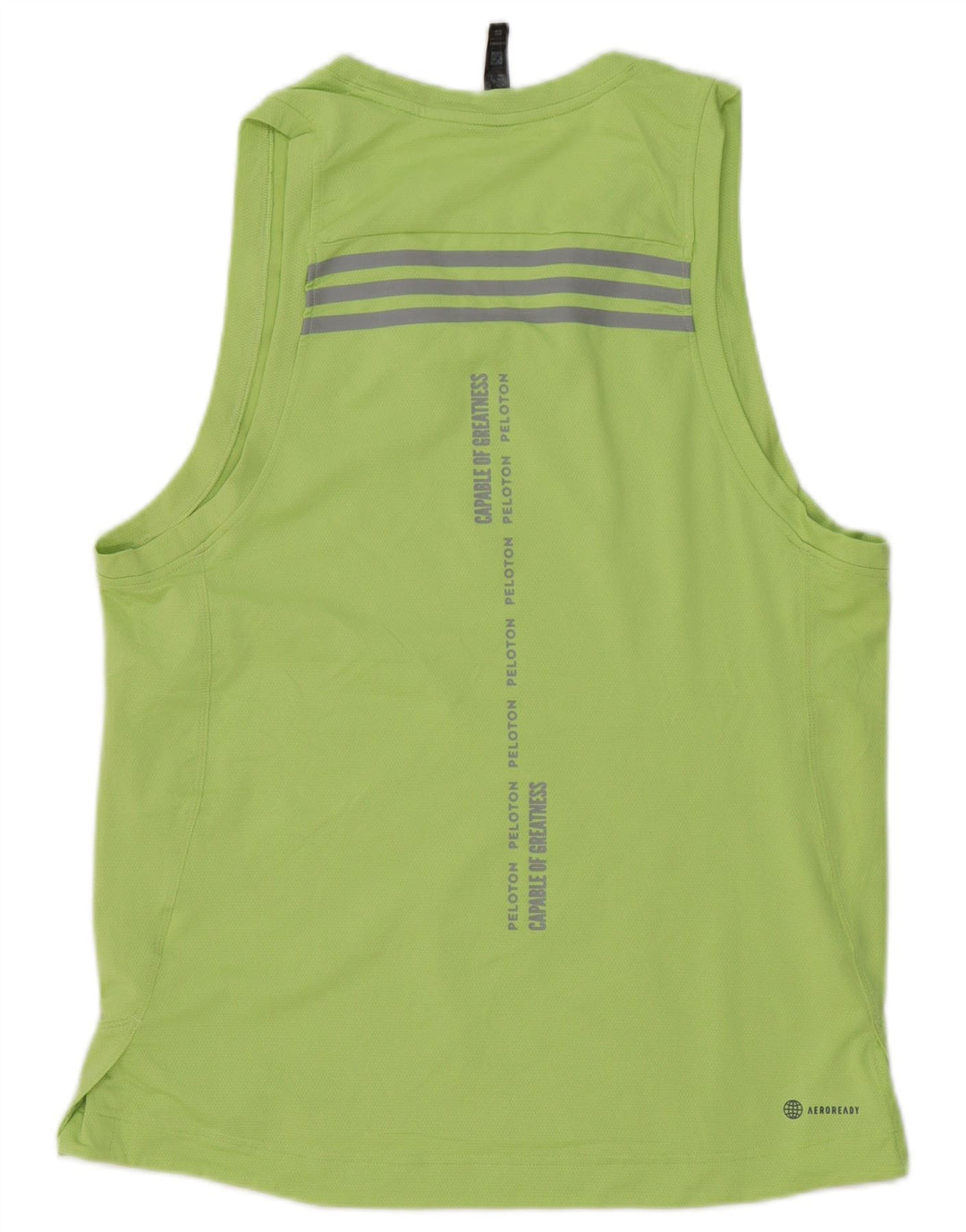 Canotta grafica Adidas Aeroready da uomo verde medio