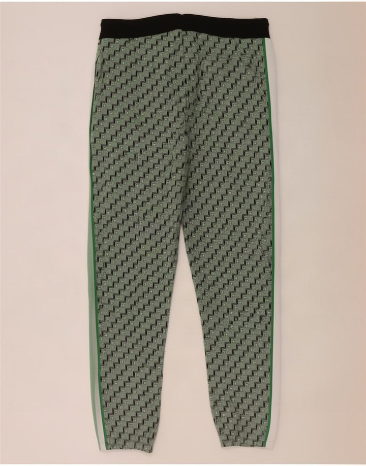 Pantaloni da tuta da uomo Zara Joggers Poliestere geometrico verde medio