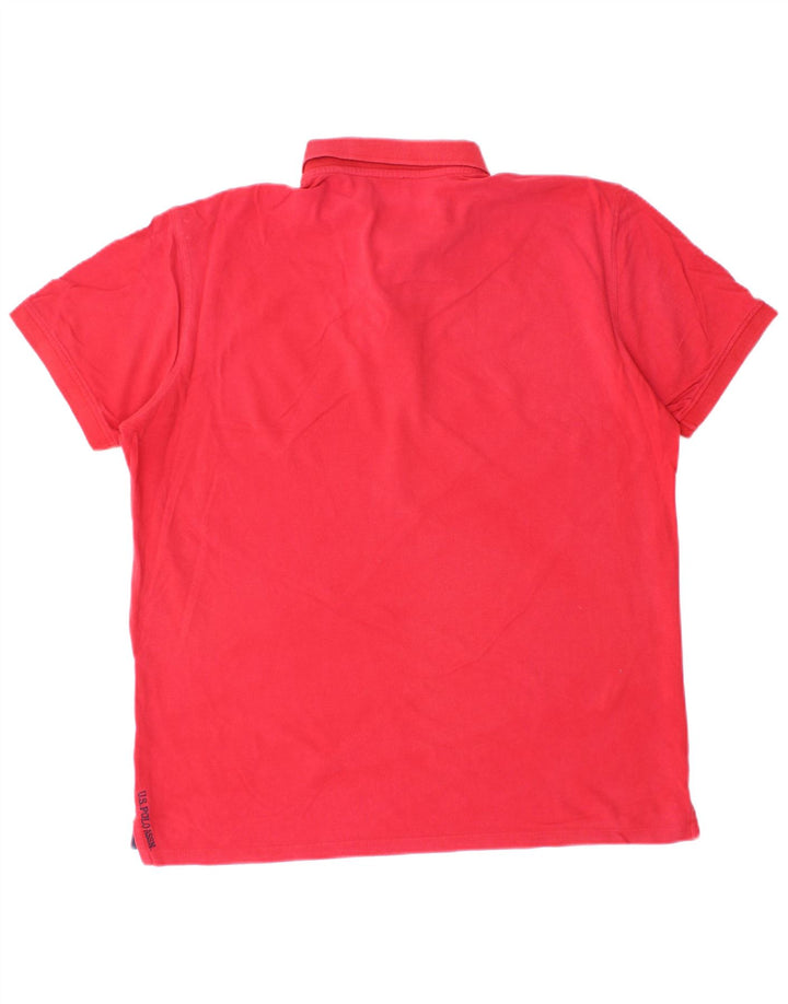 Polo da uomo US Polo Assn XL rossa