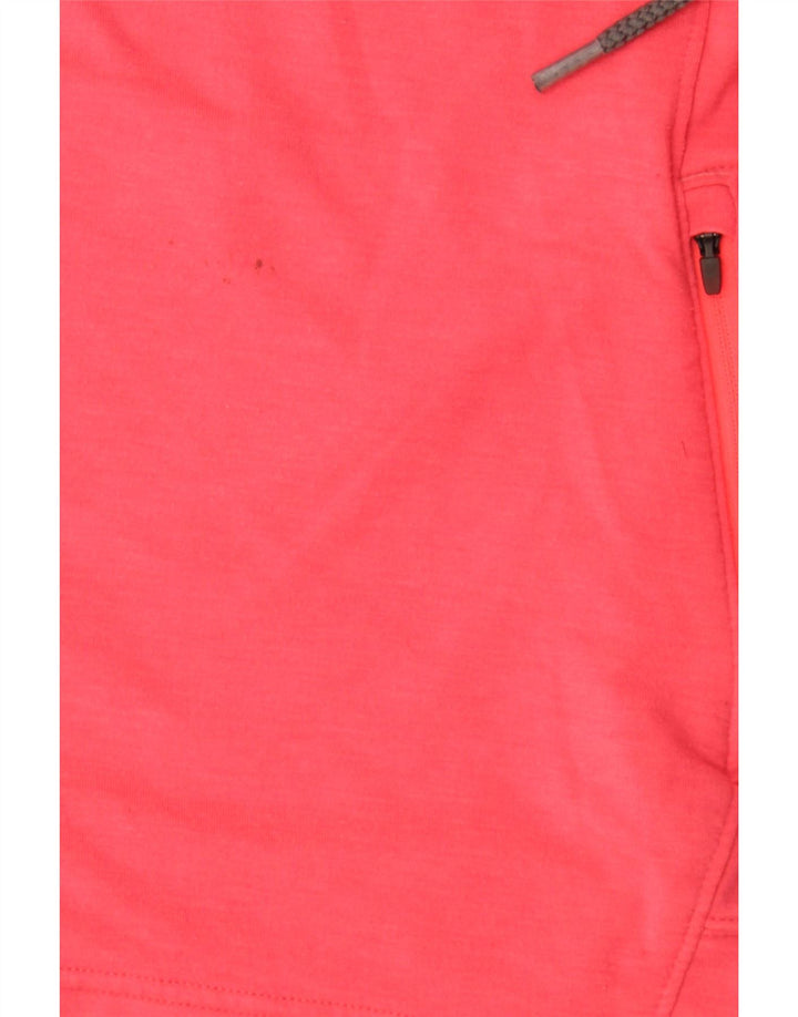 Felpa da donna Under Armour con collo alto, maglione, UK 10, piccola, rosa, poliestere
