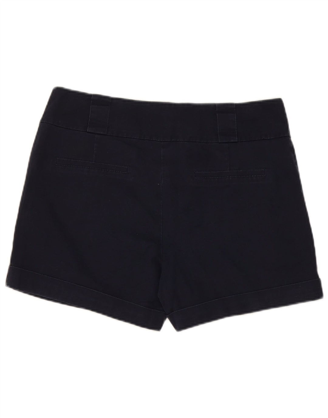 Pantaloncini chino da donna Oasis UK 12 medi W32 cotone blu navy