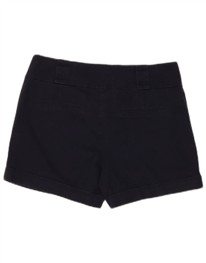 Pantaloncini chino da donna Oasis UK 12 medi W32 cotone blu navy