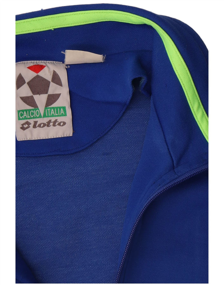 Giacca sportiva da uomo con grafica Lotto Large Blue Colourblock