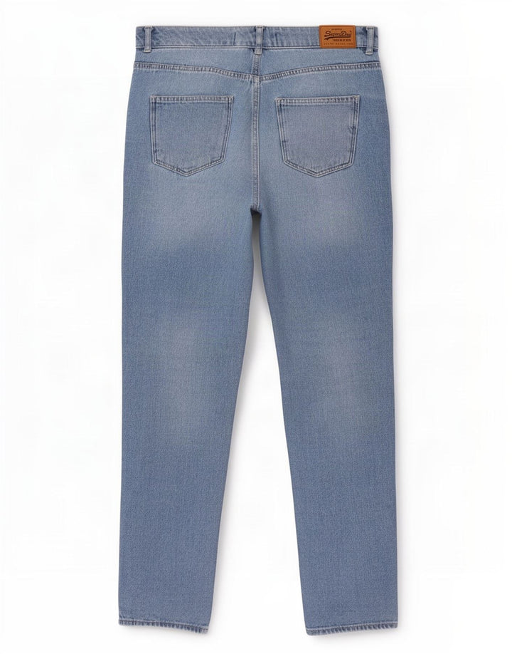 Jeans da uomo Superdry Ruby Slim Capri W30 L23 cotone blu