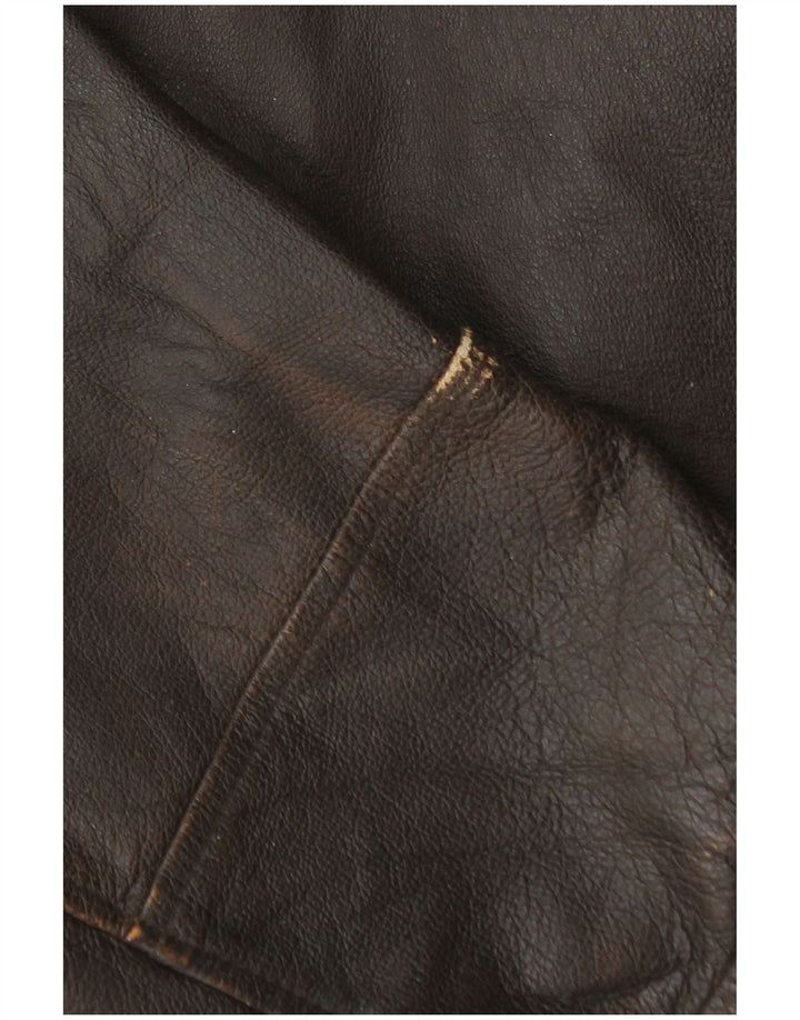 Giacca Pelle Uomo Conbipel IT 52 Large Pelle Marrone