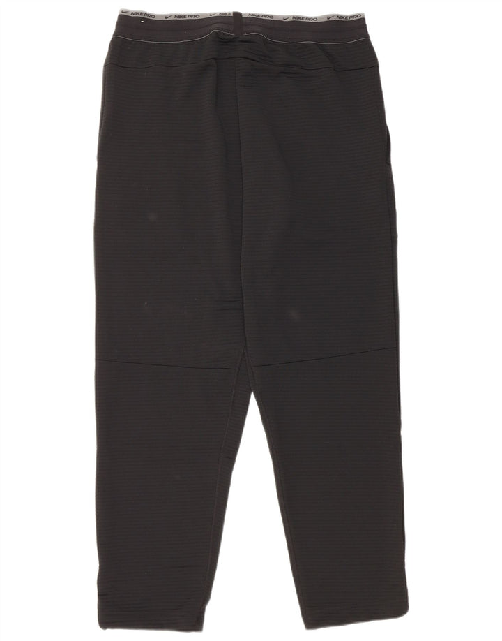 Pantaloni da tuta da donna Nike Dri Fit Joggers UK 16 Large Nero Poliestere