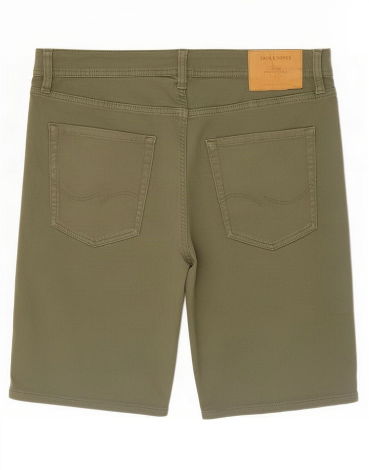 Pantaloncini casual da uomo Jack & Jones medi W32 cotone kaki