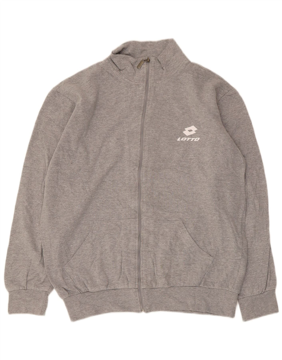 Giacca da tuta da donna Lotto UK 18 XL Cotone grigio