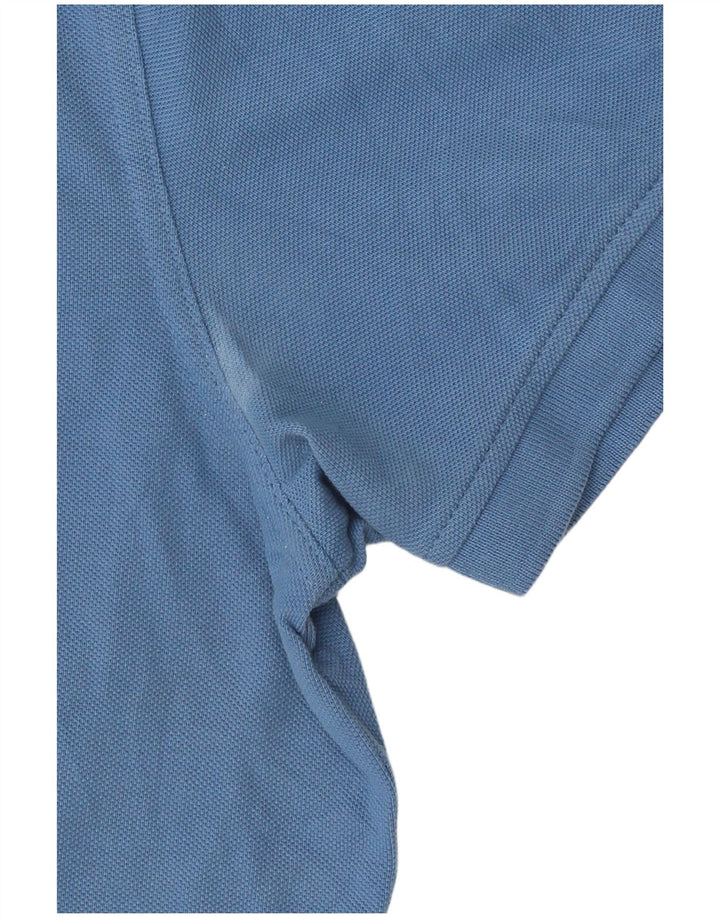 Crew Clothing Polo da uomo grande in cotone blu