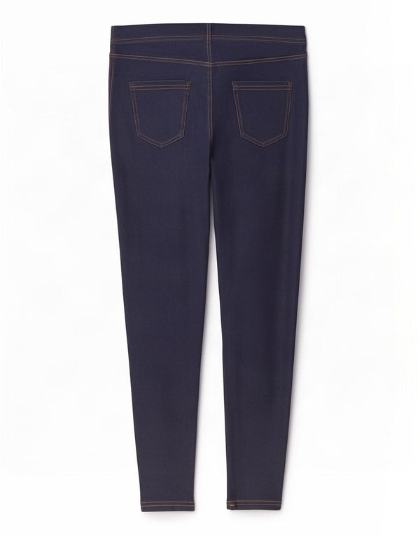 Jeans Jeggings da donna Marks & Spencer UK 12 Medio W30 L27 Cotone blu navy