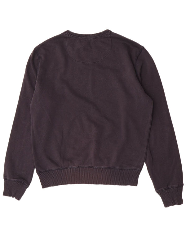 Felpa da uomo French Connection Maglione piccolo in cotone blu navy