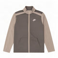 Giacca superiore della tuta da ragazzo Nike 13-14 anni XL Poliestere color block grigio