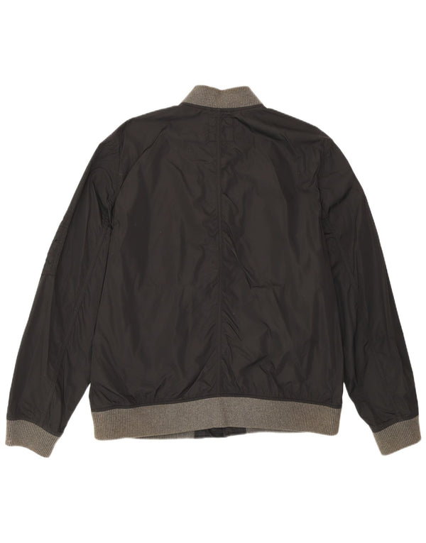 Giubbotto bomber da uomo Gap UK 40 Large nylon nero