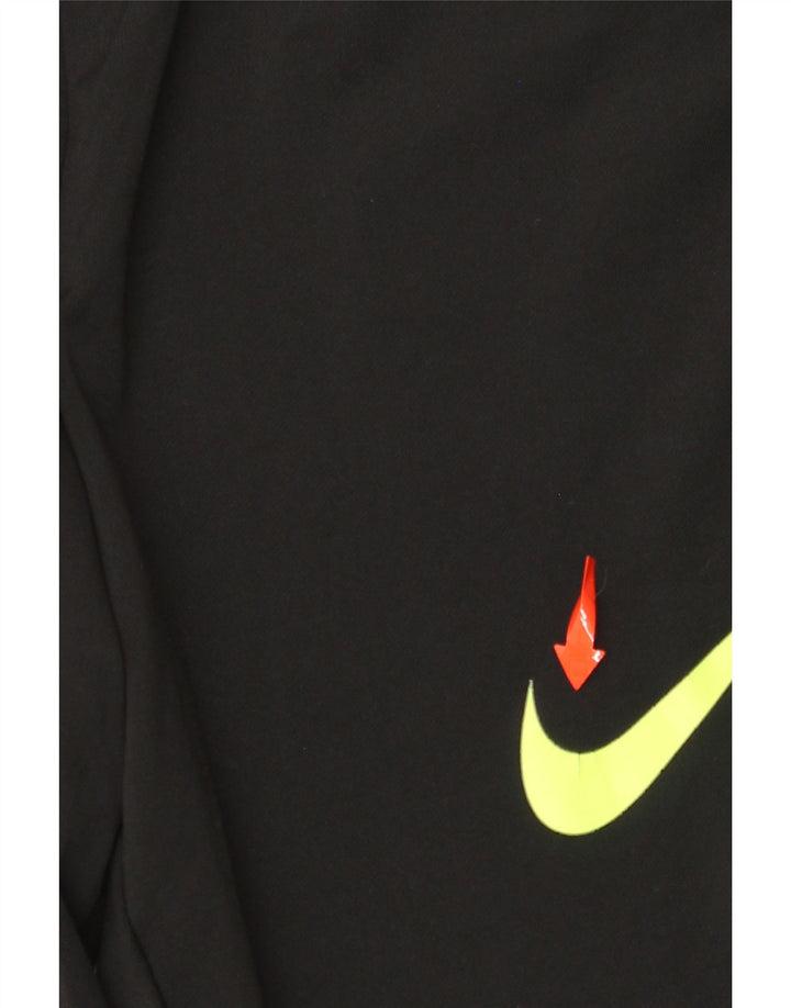 Pantaloni da tuta da uomo NIKE Dri Fit in poliestere color block medio nero