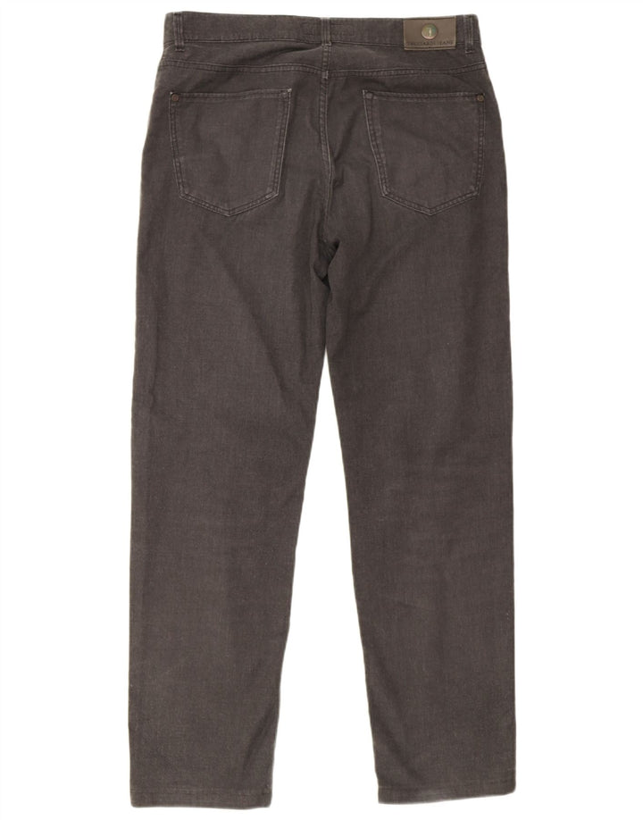 Pantaloni Casual Dritti Uomo Trussardi W35 L30 Grigi
