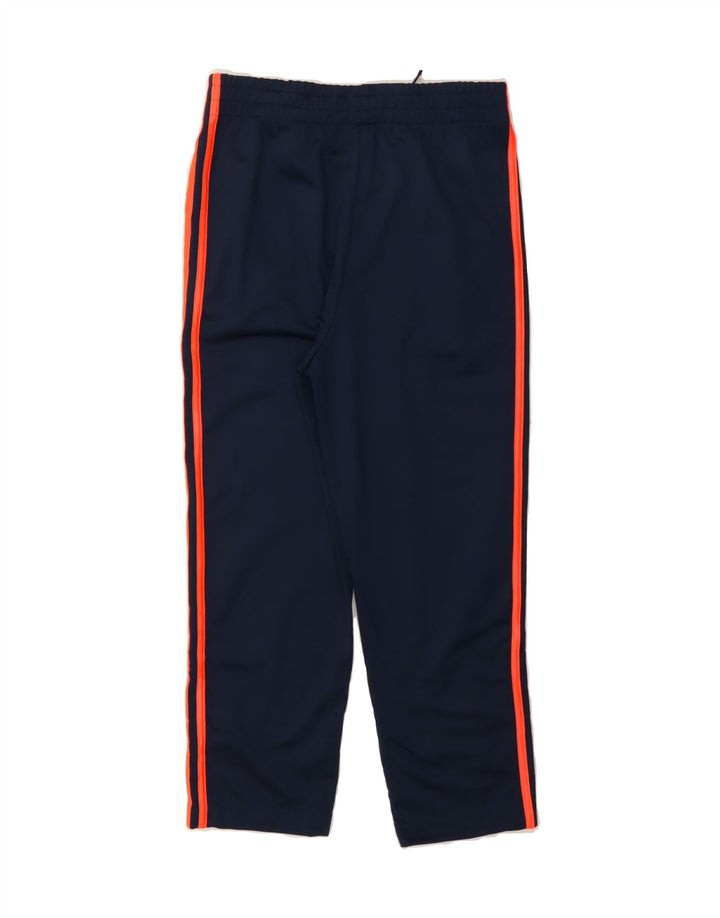 ADIDAS Boys Tracksuit Trousers 15-16 Years XL Navy Blue Polyester Vintage Adidas and Second-Hand Adidas from Messina Hembry 