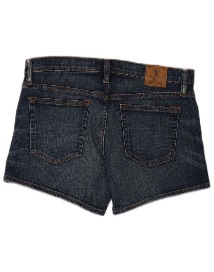 Pantaloncini di jeans da donna Ralph Lauren W29 cotone blu medio