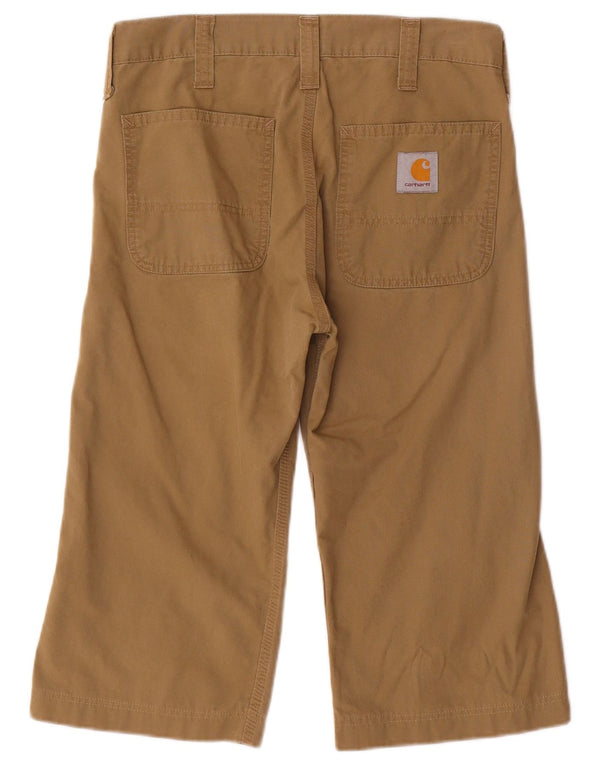 Pantaloni chino Capri da uomo Carhartt Workwear W26 L17 cotone kaki