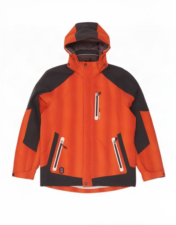 Giacca da sci con cappuccio da uomo Killtec UK 42 XL Arancione Colourblock Poliestere