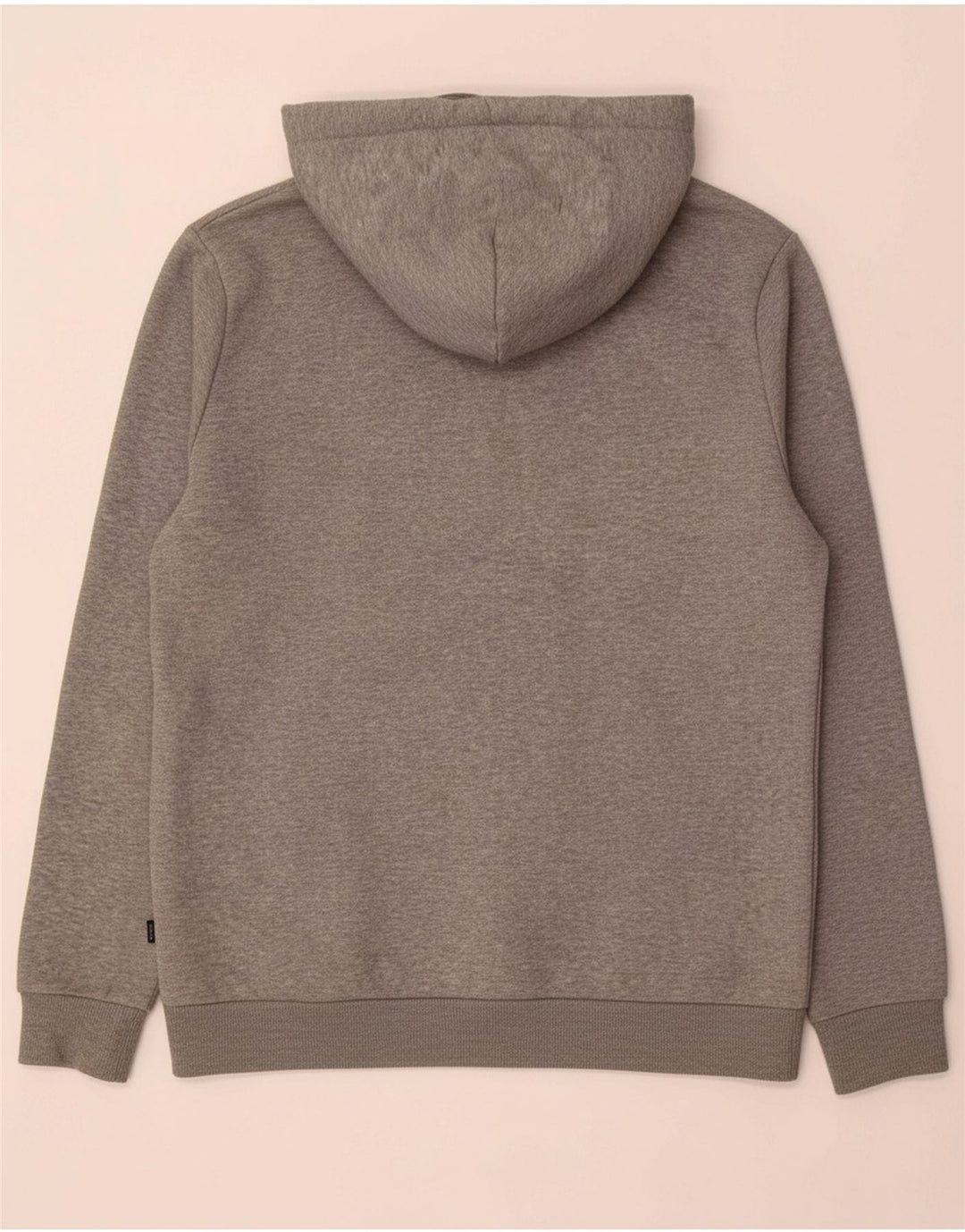 PUMA Mens Graphic Hoodie Jumper Medium Grey Cotton