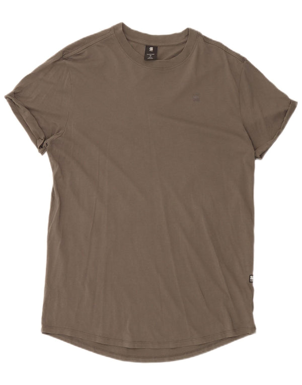 T-shirt da uomo G-Star Top in cotone grigio medio