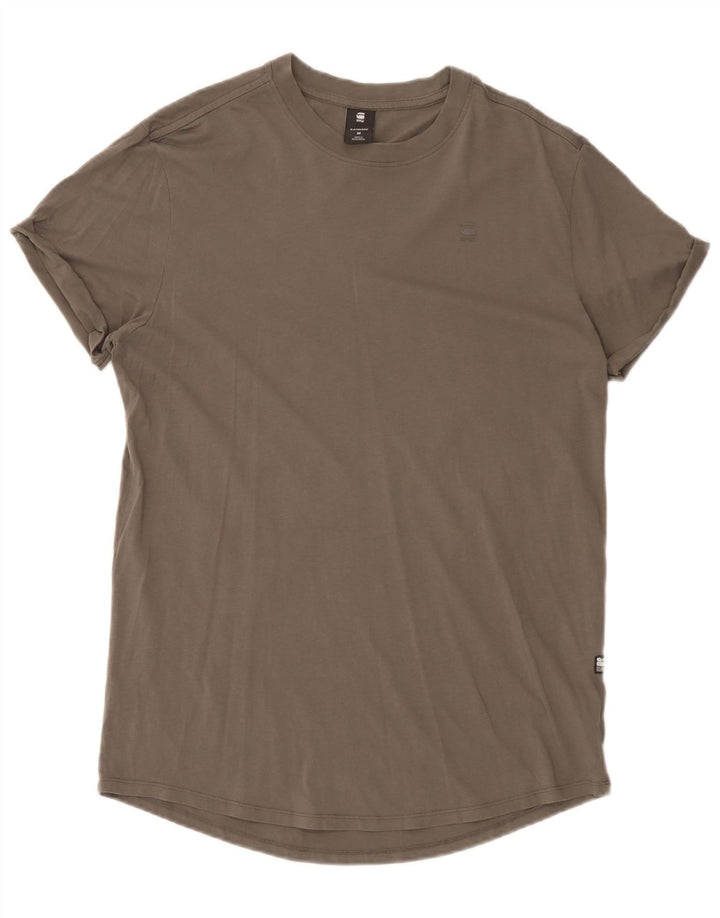 T-shirt da uomo G-Star Top in cotone grigio medio