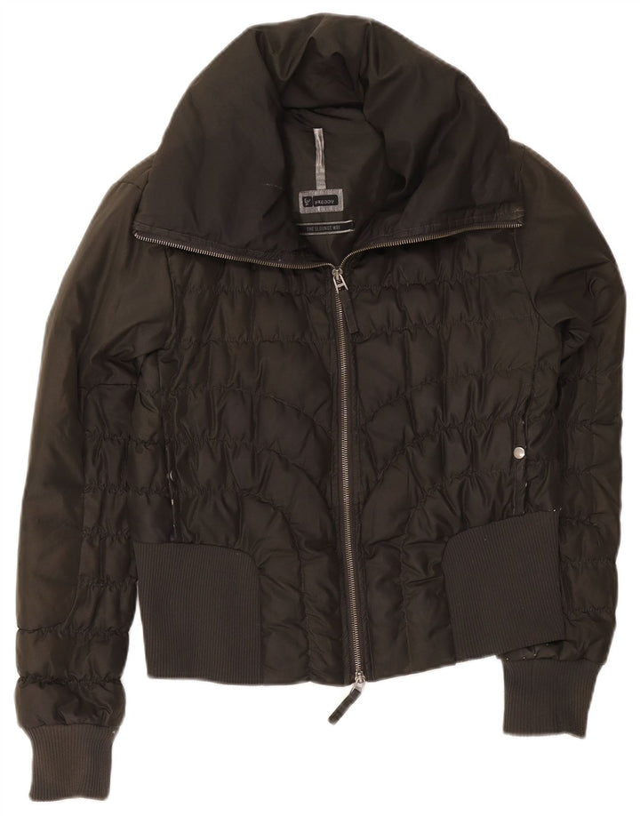 Giacca Imbottita Donna Freddy IT 44 Poliestere Grigio Medio