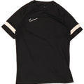 Maglietta da uomo Nike Taglia Media Nera a Righe in Poliestere Sportiva