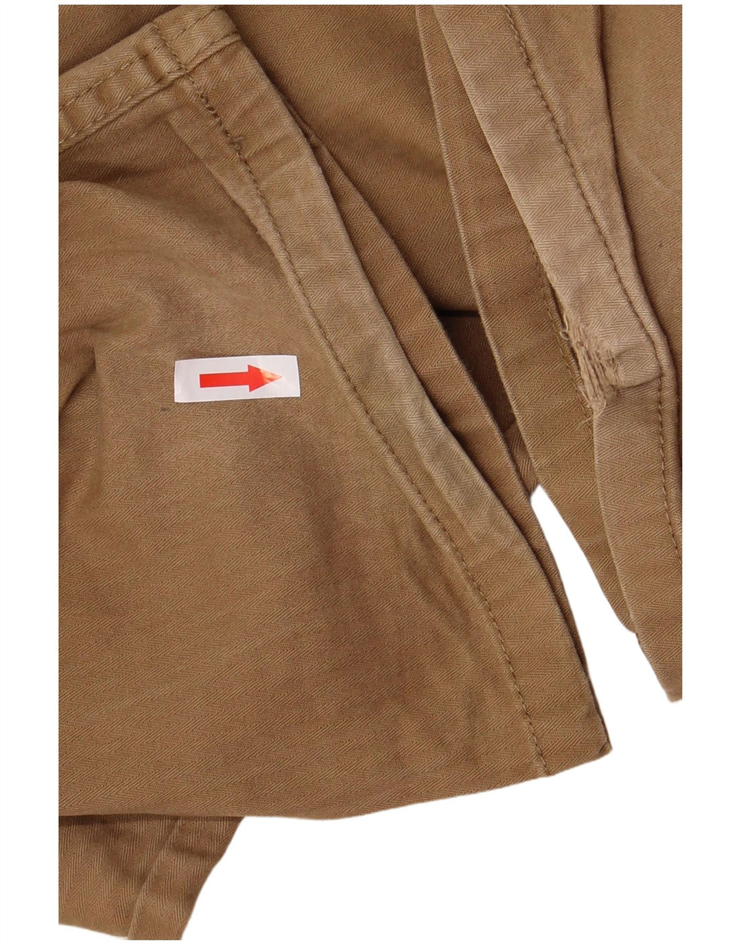 MARKS & SPENCER Pantaloni casual da uomo Blue Harbour W34 L33 Marrone