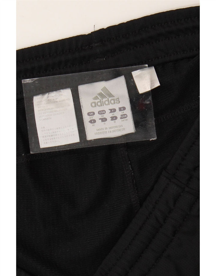 Pantaloncini sportivi da uomo ADIDAS grandi neri in poliestere