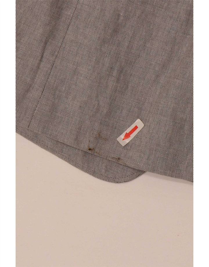 Giacca blazer da uomo a 2 bottoni vestibilità regolare Banana Republic UK 40 grande grigia