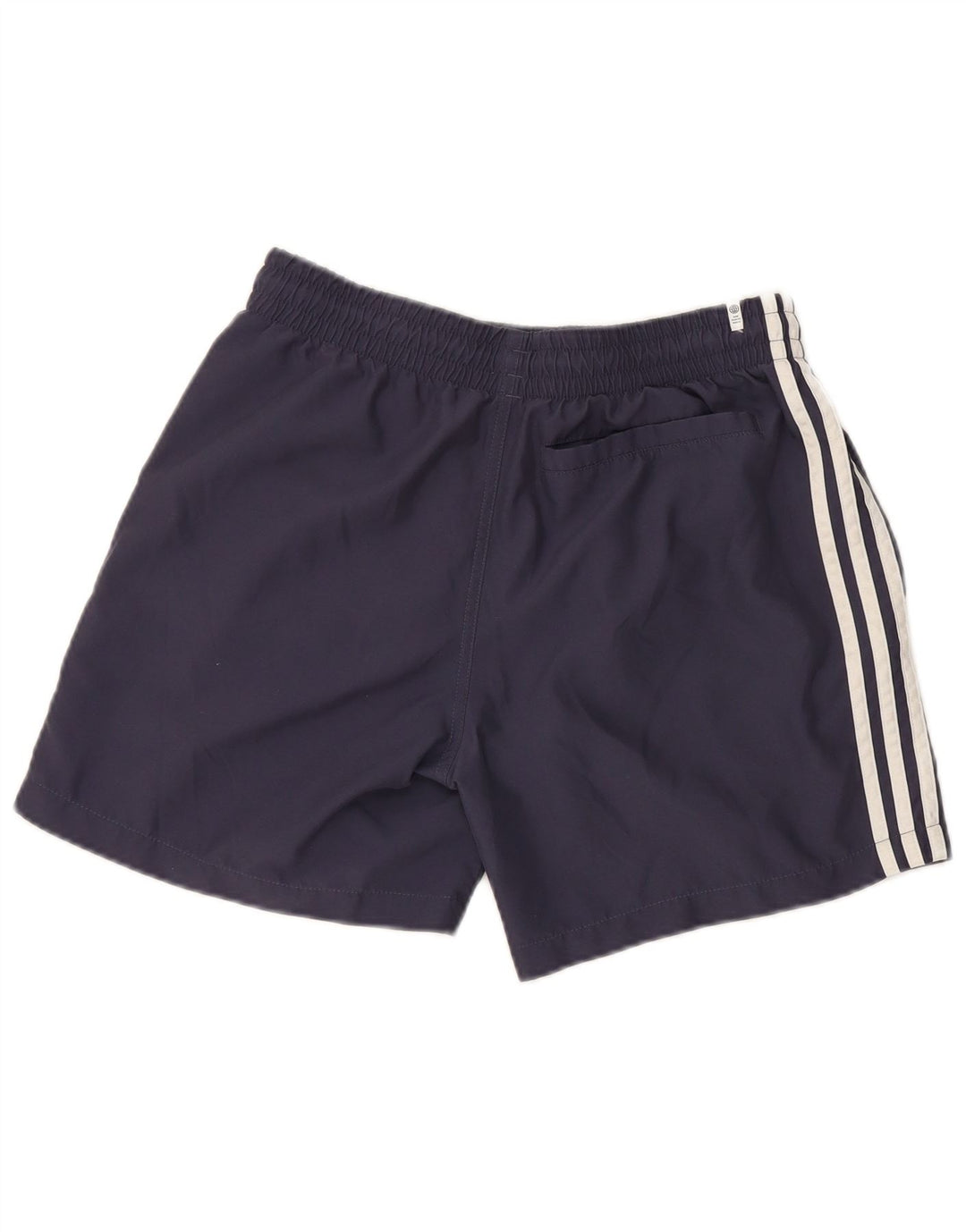 Pantaloncini da bagno da uomo Adidas medi blu navy in poliestere