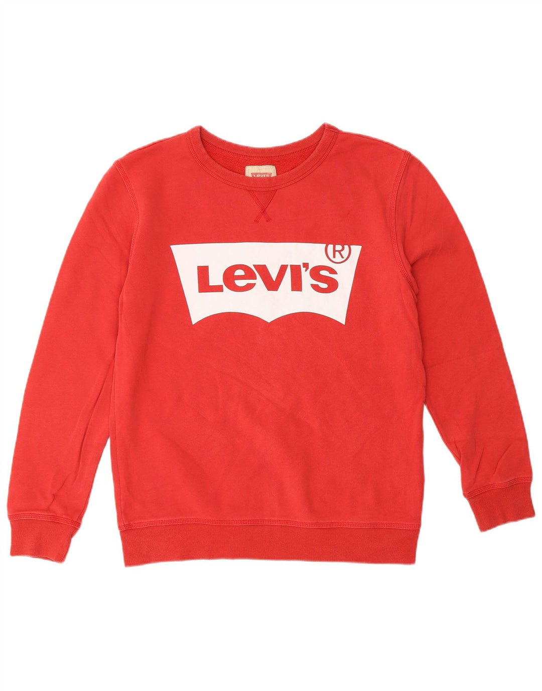 Felpa con grafica LEVI'S per ragazzi 15-16 anni in cotone rosso