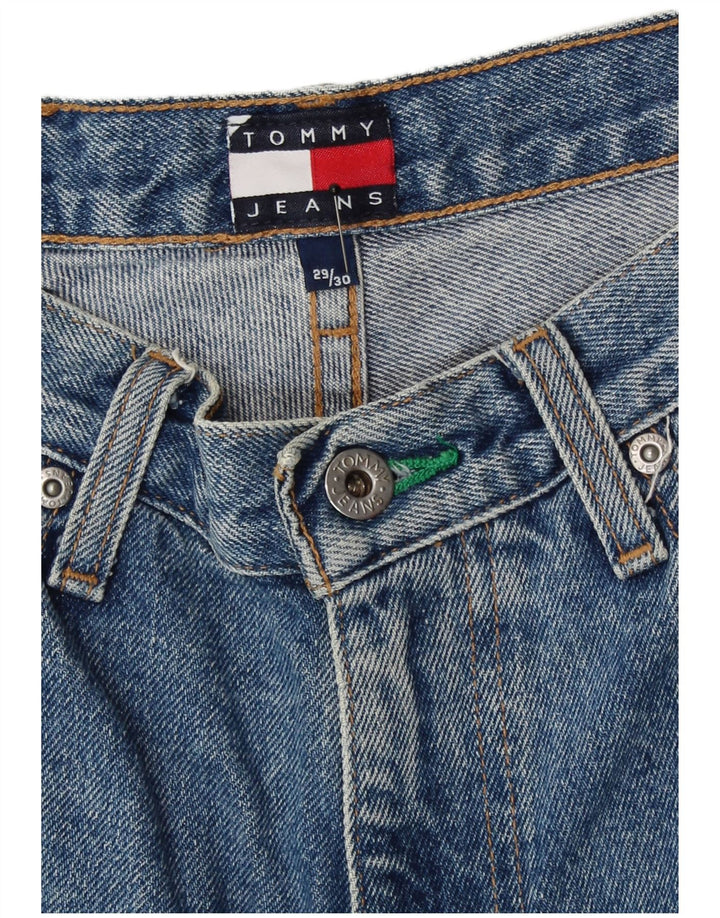 Jeans dritti da uomo Tommy Hilfiger W29 L30 cotone blu